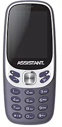 Мобильный телефон Assistant AS-203 Dual Sim Blue - фото Мобильный телефон Assistant AS-203 Dual Sim Blue