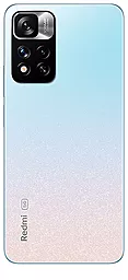 Задняя крышка корпуса Xiaomi Redmi Note 11 Pro Plus 5G со стеклом камеры Original Star Blue