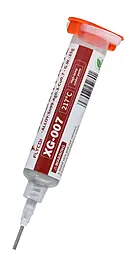 BGA паста FLYCDI (Sn99Ag0.3Cu0.7) XG-007 35 г в шприце - фото BGA паста FLYCDI (Sn99Ag0.3Cu0.7) XG-007 35 г в шприце