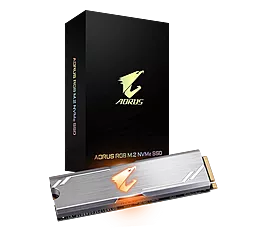 SSD Накопитель Gigabyte AORUS RGB 512 GB M.2 2280 (GP-ASM2NE2512GTTDR) - фото SSD Накопитель Gigabyte AORUS RGB 512 GB M.2 2280 (GP-ASM2NE2512GTTDR)