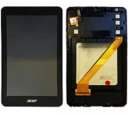Дисплей для планшета Acer Iconia One 7 B1-760HD + Touchscreen with frame Black