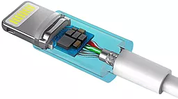 Кабель USB Ugreen US155 12w 2.4A 2M Lightning cable white (20730) - миниатюра 5
