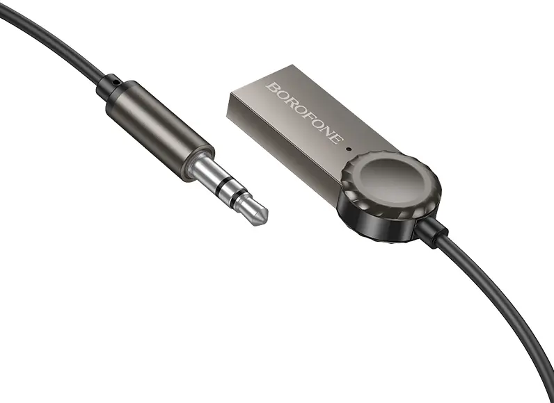 Bluetooth адаптер Borofone BC56 BT5.0 Resiver  gray - фото 3