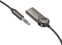 Bluetooth адаптер Borofone BC56 BT5.0 Resiver gray - миниатюра 3 Bluetooth адаптер Borofone BC56 BT5.0 Resiver gray - миниатюра 3