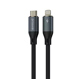 Кабель USB PD Proove PowerFull 30w USB Type-C - Lightning cable Black (CCPF11002101)