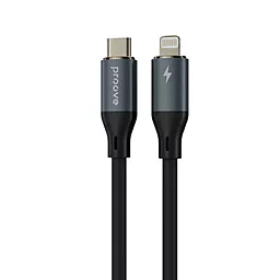 Кабель Proove PowerFull USB Type-C - Lightning 30w 3a 1.5м PD сable Black (CCPF11002101) - фото Кабель Proove PowerFull USB Type-C - Lightning 30w 3a 1.5м PD сable Black (CCPF11002101)