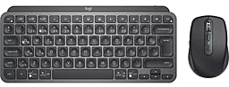 Комплект (клавиатура+мышка) Logitech MX Keys Mini Combo for Business Graphite (920-011061)
