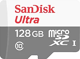 Карта памяти SanDisk Ultra 128Gb microSDXC Class 10 A1 UHS-I (SDSQUA4-128G-GN6MN)