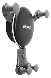Держатель с беспроводной зарядкой Wesdar WX3 Qi 10W Black - фото Держатель с беспроводной зарядкой Wesdar WX3 Qi 10W Black