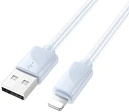 Кабель Hoco X114 Energy USB-A - Lightning 12w 2.4a 1м cable Sky Blue - фото Кабель Hoco X114 Energy USB-A - Lightning 12w 2.4a 1м cable Sky Blue