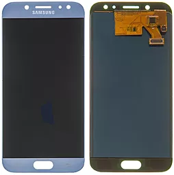 Дисплей Samsung Galaxy J5 J530 2017 з тачскріном, (TFT), Blue
