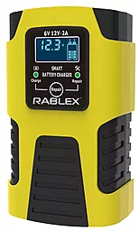 Зарядний пристрій Rablex RB600 6V / 12V 2A 30W (крокодили)