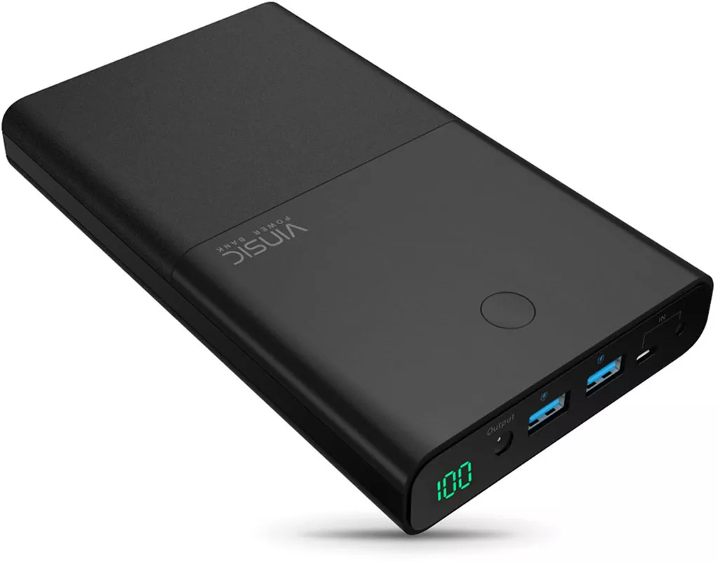 Повербанк Vinsic VSPB401 30000 mAh Black - фото 2