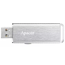 Флешка Apacer USB 2.0 Apacer AH33A 64Gb (AP64GAH33AS-1) Silver - фото Флешка Apacer USB 2.0 Apacer AH33A 64Gb (AP64GAH33AS-1) Silver