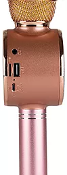 Беспроводной микрофон для караоке Wester WS-669 Rose Gold - миниатюра 2