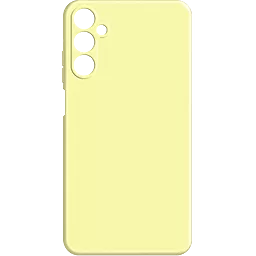Чехол MAKE для Samsung Galaxy M15 Silicone  Yellow