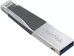 Флешка SanDisk iXpand Mini 64 Gb, USB 3.0/Lightning for Apple (SDIX40N-064G-GN6NN) - фото Флешка SanDisk iXpand Mini 64 Gb, USB 3.0/Lightning for Apple (SDIX40N-064G-GN6NN)