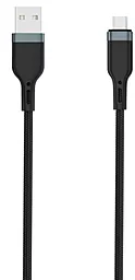 Кабель WIWU Platinum PT03 USB-A - micro USB 12w 2.4a 1.2м cable Black - фото Кабель WIWU Platinum PT03 USB-A - micro USB 12w 2.4a 1.2м cable Black