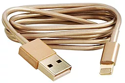 Кабель Siyoteam USB-A - Lightning 12w 2.4a 0.8м cable Gold - фото Кабель Siyoteam USB-A - Lightning 12w 2.4a 0.8м cable Gold