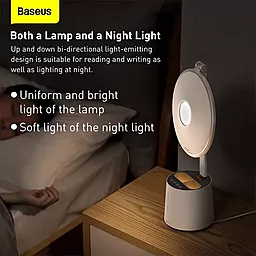 Настольная лампа Baseus Smart Eye Double Light 21W DGZH - миниатюра 5 Настольная лампа Baseus Smart Eye Double Light 21W DGZH - миниатюра 5