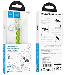 Кабель Hoco GH5 USB Type-C - Type-C 60w 3a 0.21м PD cable Green - миниатюра 5 Кабель Hoco GH5 USB Type-C - Type-C 60w 3a 0.21м PD cable Green - миниатюра 5