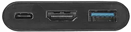 Мультипортовый USB-A хаб Trust Multiport Adapter USB-C -> USB3.1/USB-C/HDMI Black (21260) - миниатюра 4