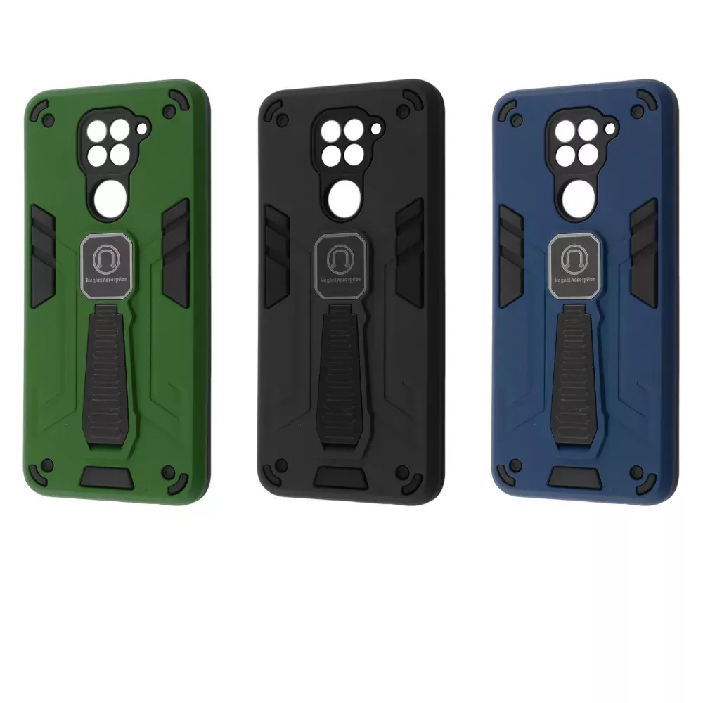 Чохол Armor Magnetic для Xiaomi Redmi Note 9 Black - фото 3