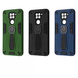 Чохол Armor Magnetic для Xiaomi Redmi Note 9 Black - мініатюра 3 Чохол Armor Magnetic для Xiaomi Redmi Note 9 Black - мініатюра 3