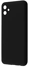 Чохол 1TOUCH Silicone 0.5 mm Black Matt для Samsung Galaxy A04e A042 Black