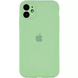 Чохол Silicone Case Full Camera для Apple iPhone 12 Mini  Mint