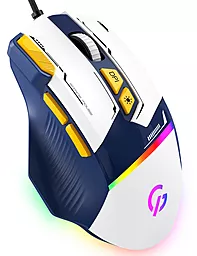 Компьютерная мышка GamePro GM300BL Blue-White - фото Компьютерная мышка GamePro GM300BL Blue-White