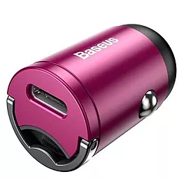 Автомобильное зарядное устройство с быстрой зарядкой Baseus Tiny Star Mini PPS Car Charge USB Type-C Port 30W Pink - миниатюра 3