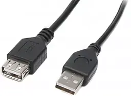 Кабель (шлейф) Maxxter USB 2.0 AM/AF 3м (U-AMAF-10) - фото Кабель (шлейф) Maxxter USB 2.0 AM/AF 3м (U-AMAF-10)
