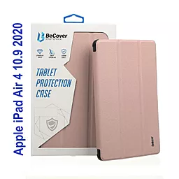 Чехол для планшета BeCover Direct Charge Pen с креплением Apple Pencil для Apple iPad Air 4 10.9 2020/2021 Pink (706797) - фото Чехол для планшета BeCover Direct Charge Pen с креплением Apple Pencil для Apple iPad Air 4 10.9 2020/2021 Pink (706797)