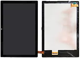 Дисплей для планшета Teclast P20, P20HD с тачскрином и рамкой, Black