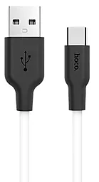 Кабель USB Hoco X21 Plus Silicone USB Type-C White