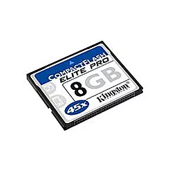 Карта пам'яті Kingston Compact Flash Elite Pro 8GB 133x (CF/8GB-S2) - фото Карта пам'яті Kingston Compact Flash Elite Pro 8GB 133x (CF/8GB-S2)