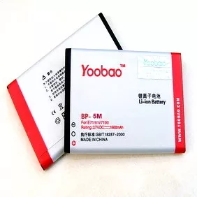 Аккумулятор для Nokia BP-5M (900 mAh) Yoobao - фото 1