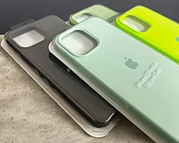 Чехол Silicone Case Full для Apple iPhone 13 Pro Max Pistachio - миниатюра 3 Чехол Silicone Case Full для Apple iPhone 13 Pro Max Pistachio - миниатюра 3