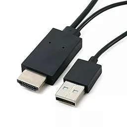 Видеокабель ExtraDigital microUSB (5pin)/USB M-HDMI MHL 1.8m (KBV1683) - миниатюра 2