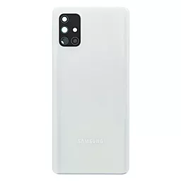 Задняя крышка корпуса Samsung Galaxy A71 A715 со стеклом камеры Original Prism Crush Silver