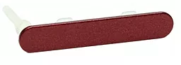Заглушка роз'єму Сім-карти Sony LT22i Xperia P Red