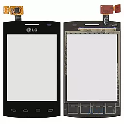 Сенсор (тачскрін) LG Optimus L1 2 E410, E420 (original) Black