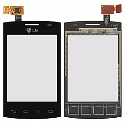 Сенсор (тачскрин) LG Optimus L1 2 E410, E420 (original) Black - фото Сенсор (тачскрин) LG Optimus L1 2 E410, E420 (original) Black