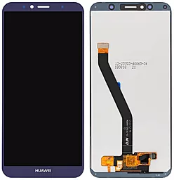 Дисплей Huawei Y6 2018, Y6 Prime 2018, Honor 7C 5.7, Honor 7A Pro с тачскрином, оригинал, Blue - фото Дисплей Huawei Y6 2018, Y6 Prime 2018, Honor 7C 5.7, Honor 7A Pro с тачскрином, оригинал, Blue