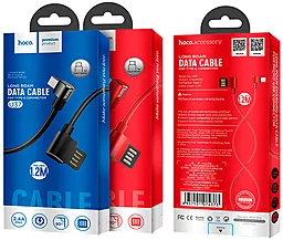 Кабель Hoco U37 Long Roam Charging USB-A - Type-C 12w 2.4a 1.2м cable Black - мініатюра 4 Кабель Hoco U37 Long Roam Charging USB-A - Type-C 12w 2.4a 1.2м cable Black - мініатюра 4