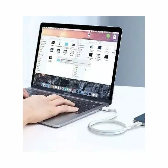 Кабель Ugreen US300 USB Type-C - Type-C 100w 5a 1.5м PD cable White (80370) - фото 3
