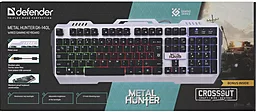 Клавіатура Defender Metal Hunter GK-140L RU RGB (45140) - мініатюра 2