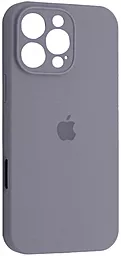 {"ru": "Чехол", "uk": "Чохол"} Silicone Case Full Camera для Apple iPhone 16 Pro Lavander Grey