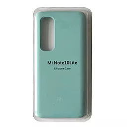 Чехол 1TOUCH Silicone Case Full для Xiaomi Mi Note 10 Lite Turquoise